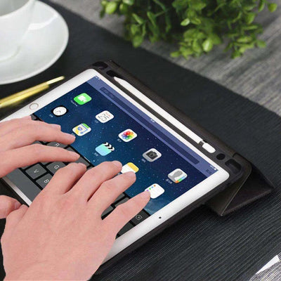 Trifold Stand Smart Case with Pencil Holder for iPad 9.7" (6th Gen, 2018) — Moarmouz
