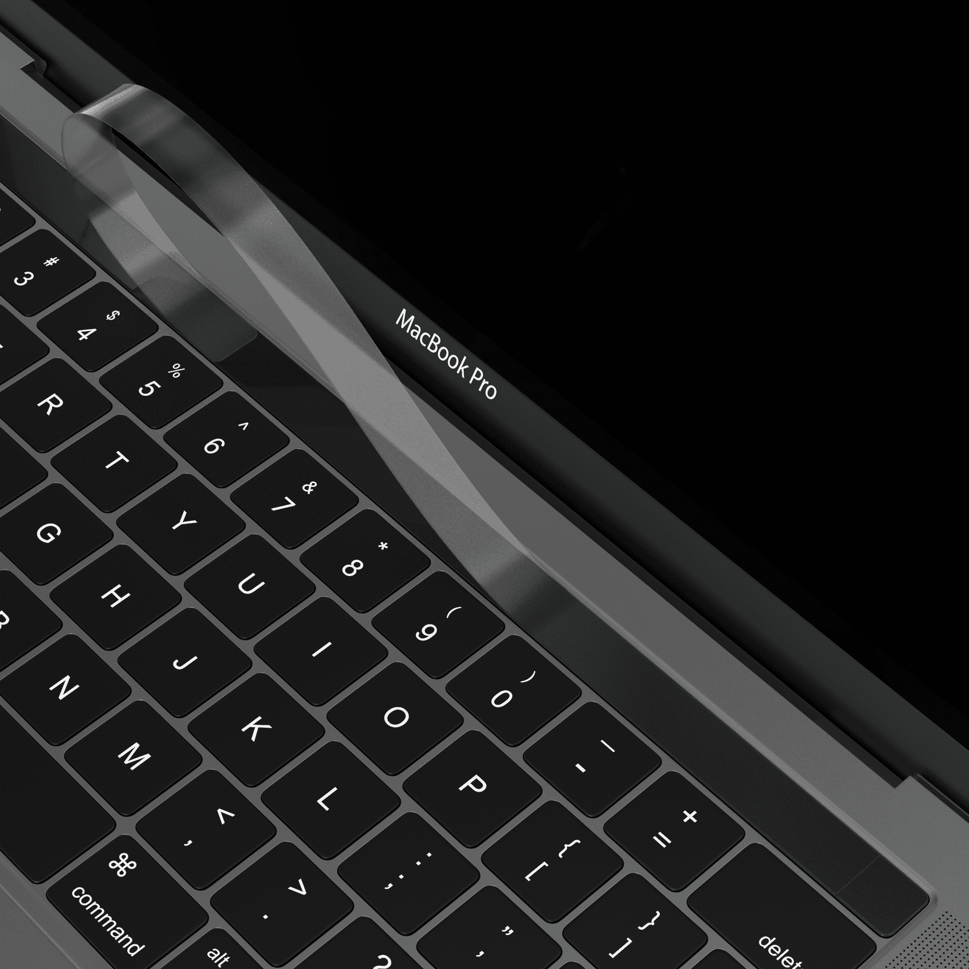 MoArmouz - Touch Bar Protector for MacBook Pro 13-inch (2019-2016) - Thunderbolt (USB-C)