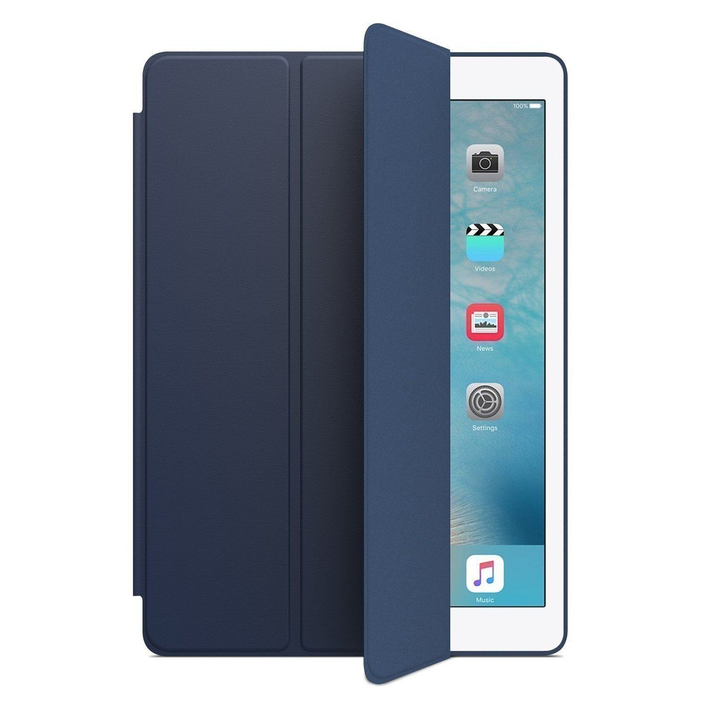 MoArmouz - Multifold Flip Cover with Auto Sleep/Wake for iPad 2/3/4
