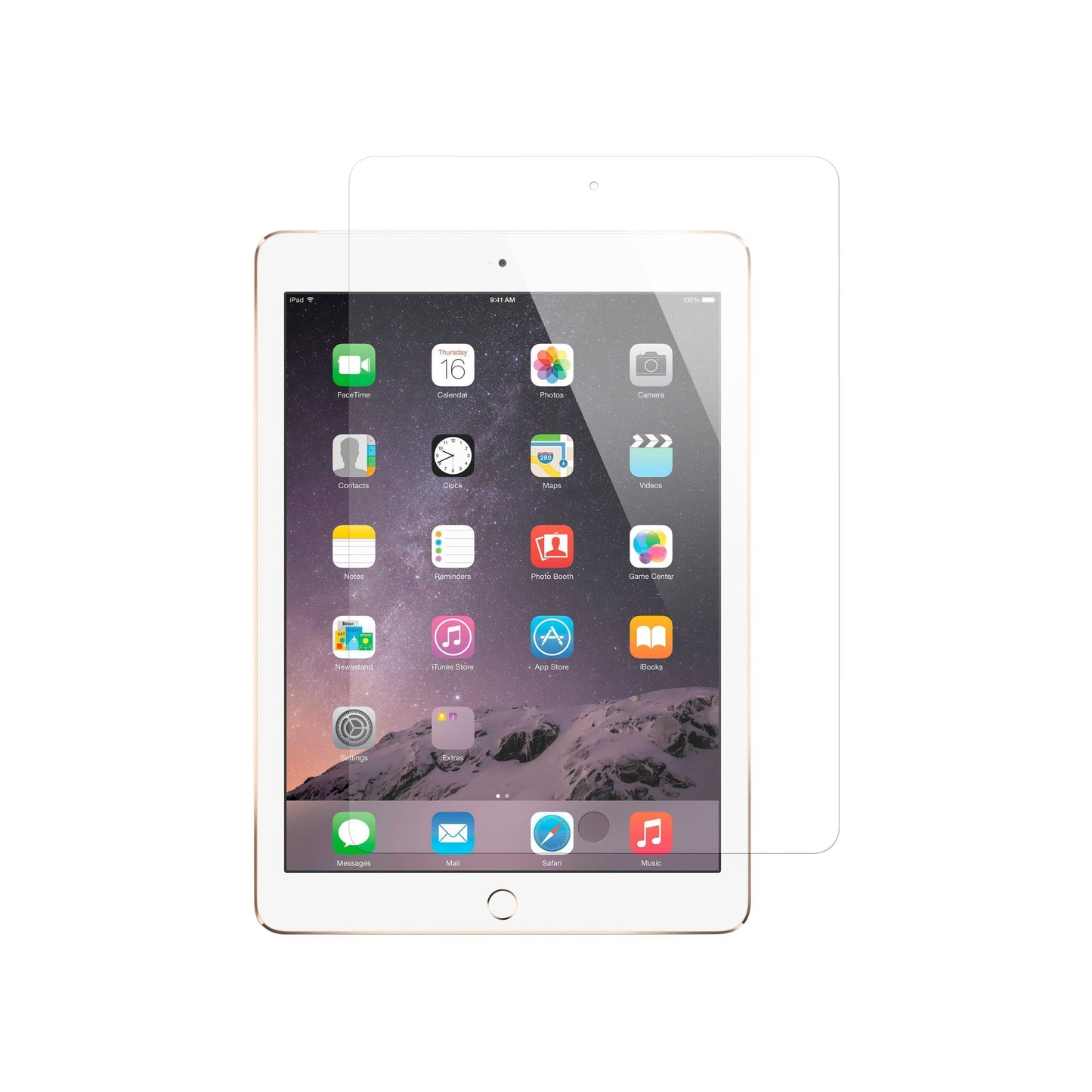 MoArmouz - Tempered Glass for iPad Pro 12.9-inch, 2nd/1st Gen, (2017-2015)