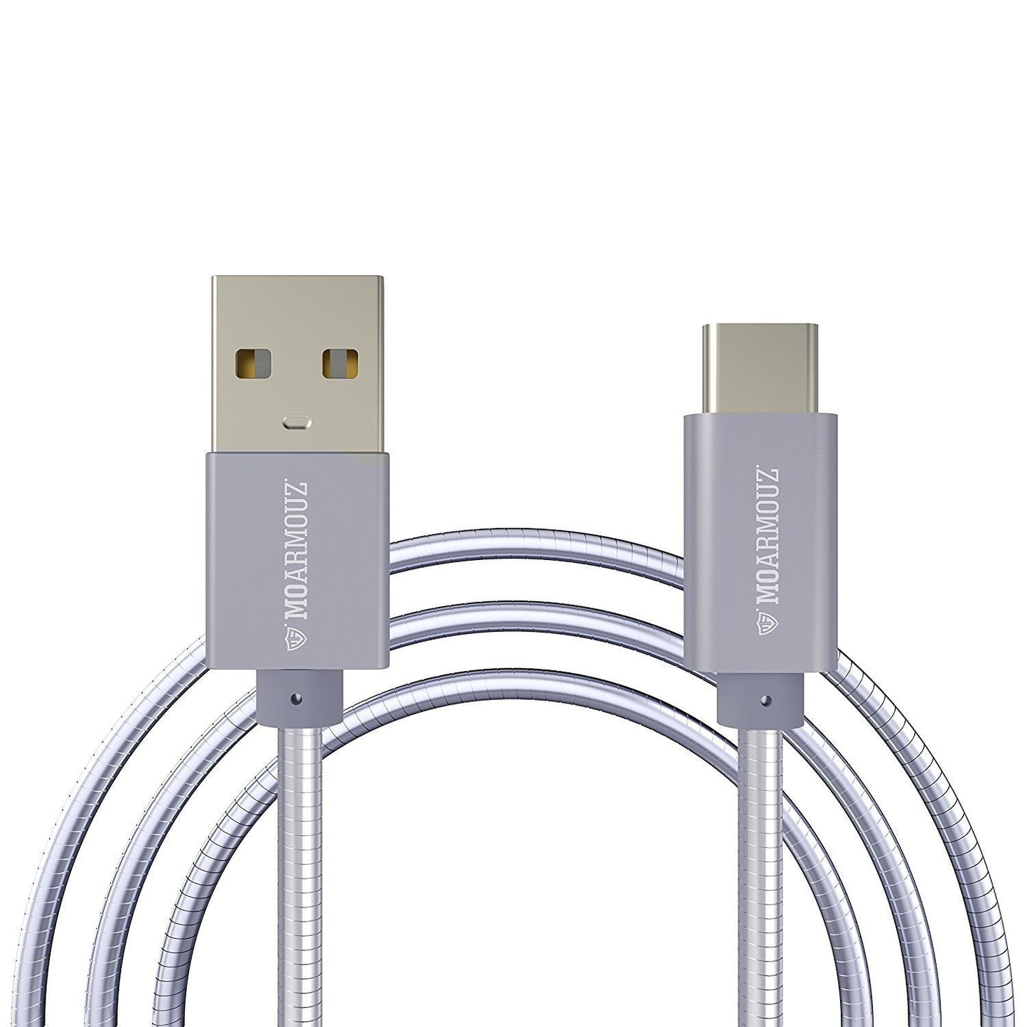 MoArmouz - Type C (USB-C) to USB A Premium Metal Cable